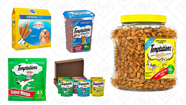 Cat Treat Gold Box | AmazonPedigree Dentastix | $6 | Amazon